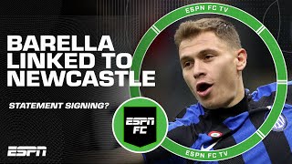 Nicolo Barella linked to Newcastle 😱 That would be a STATEMENT signing  Don Hutchison  ESPN FC [upl. by Seyer321]