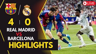 Real Madrid vs Barcelona The Greatest Rivalry in Football  Real Madrid vs Barcelona Highlights [upl. by Dorise342]