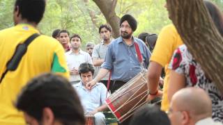 Delhi Drum Circle Deer Park New Delhi [upl. by Erodavlas446]