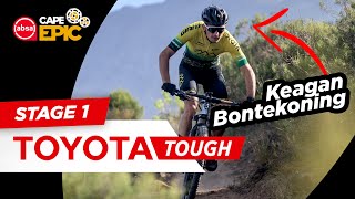 STAGE 1  Toyota Tough  2024 Absa Cape Epic [upl. by Akkahs192]