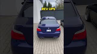 BMW M5 Vs M6 Rev Battle automobile cartok bmwmcoupe supercars exhaustsound asmrsounds cars [upl. by Eima591]