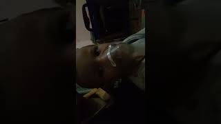 Nebulizing the baby  In a very disciplined way [upl. by Eanerb]