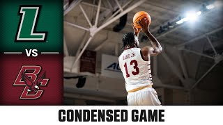 Loyola vs Boston College Condensed Game  202425 ACC Men’s Basketball [upl. by Maxi861]