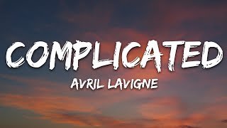 Avril Lavigne  Complicated Lyrics [upl. by Airret937]