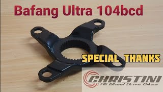 Christini Bicycles 104bcd Spider for the Bafang Ultra M620 [upl. by Menard]