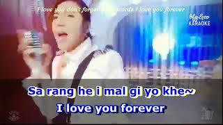 Promise  ANJELL  Karaoke Easy Lyrics  Youre Beautiful OST [upl. by Rufford]