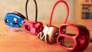 Climbing Gear Different Types of Belay Devices [upl. by Novyar]