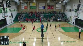 Scotus Central Catholic vs Bishop Neumann JV Volleyball [upl. by Ahsikar]