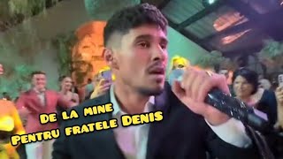 FLORINEL COMAN cântă la nunta lui DENIS DRAGUS [upl. by Eiramannod]