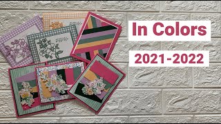 Introducing the New Stampin Up In Colors for 20212023 [upl. by Tortosa]