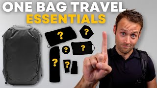 Don’t Forget These 24 One Bag Travel Essentials in 2024 Packing Tips [upl. by Aerdnas]