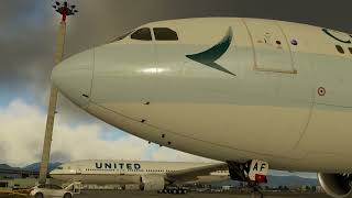 XPLANE 12 PART 2 OF 5 A330900 CATHY PACIFIC PHNLKPIT WALKAROUND TO READY FOR PUSHBACK [upl. by Gregor]