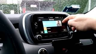 Fiat 500X  aggiornamento servizi uconnect livello 2220 [upl. by Ybor449]