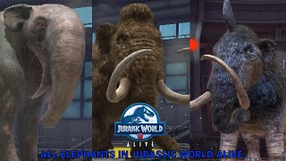 FIRST LOOK 33 ALL CREATURES Jurassic World Alive [upl. by Ursuline]