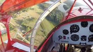 Pitts S1S and PA12 Super Cruiser Formation [upl. by Aniara]