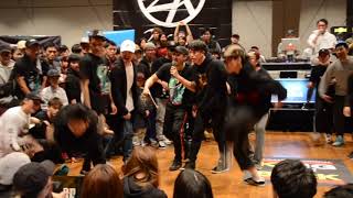 Gear vs Soulja Twiggz｜MENS TOURNAMENT BEST 16 ⑧｜KING OF BUCK 8｜20171210 [upl. by Halika984]