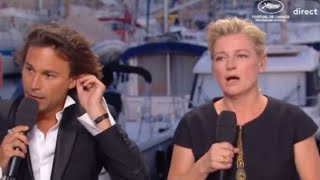 Bertrand Chameroy va trop loin en plein direct dans C à vous AnneElisabeth Lemoine quitte la table [upl. by Gilmour]