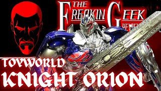 Toyworld KNIGHT ORION TLK Optimus Prime EmGos Transformers Reviews N Stuff [upl. by Anica]