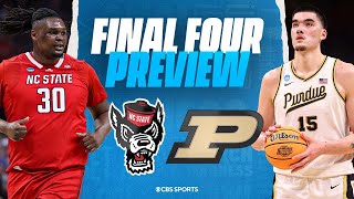 2024 NCAA Tournament FINAL FOUR NC State vs Purdue FULL PREVIEW I March Madness I CBS Sports [upl. by Dowlen352]