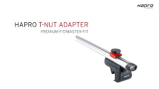 Tnut Adapter Montagesystem Hapro PremiumFit DEU [upl. by Ycinuq]