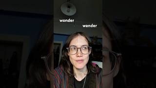 wonder vs wander english [upl. by Towroy]