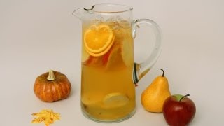 Fall Sangria Recipe  Laura Vitale  Laura in the Kitchen Episode 464 [upl. by Enilegnave958]