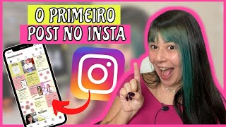 O que postar no primeiro post do Instagram Idéias e dicas para o seu PRIMEIRO CONTEÚDO no Instagram [upl. by Benjamin]