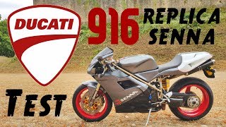 Testquot La plus belle moto du monde quotDUCATI 916 sennaquot [upl. by Nillor]