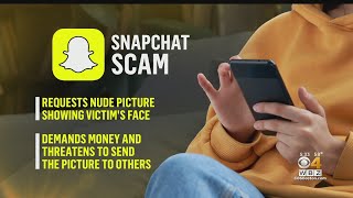 Hingham police warn of Snapchat nude photo scam targeting teens [upl. by Yrrap]