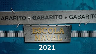 GABARITO ESCOLA NAVAL 2021  ProMilitares [upl. by Anhcar]