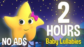 NO ADS  Twinkle Twinkle Little Star  Calming Sensory Animation  Baby Songs – Fall Asleep 🌙✨ [upl. by Mariko]