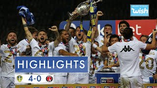 Highlights Leeds United 40 Charlton Athletic  201920 EFL Championship [upl. by Llabmik]