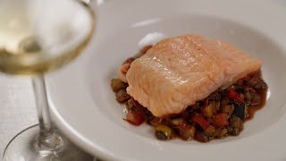 OCEAN TROUT WITH CAPONATA [upl. by Ventura]