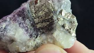 Pyrite amp Fluorite  FeS₂ amp CaF₂ [upl. by Afnin]