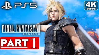 FINAL FANTASY 7 REBIRTH Gameplay Walkthrough Part 1 FULL GAME 4K 60FPS PS5  No Commentary [upl. by Jenda]