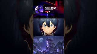 Anime Name sword art online anime trending animeedit music [upl. by Onibla]