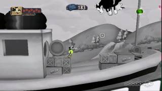 Epic Mickey  Pirate Love and Steamboat Willie Gameplay Movie [upl. by Annez]