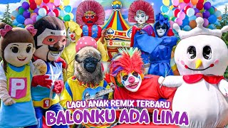 Balonku ada lima lagu anak populer badut ondel ondel betawi kuda delman [upl. by Jase]