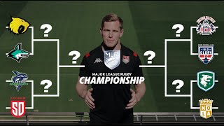 Major League Rugby Playoffs Format Explained [upl. by Nahshun]