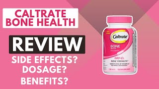 Caltrate 600D3 Bone Health Multivitamin Review  Side Effects [upl. by Romie]