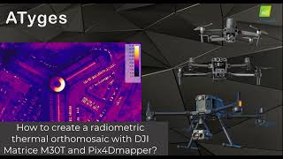 DJI Matrice M30T  Radiometric Ortomosaic with PIX4Dmapper [upl. by Michaud]