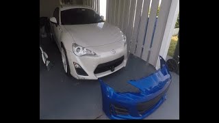 FRS TO BRZ Bumper Swap [upl. by Neely976]