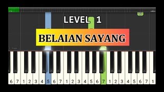 tutorial piano Belaian Sayang  bing slamet [upl. by Aisak77]