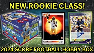 GREAT BOX 2024 SCORE FOOTBALL HOBBY BOX REVIEW [upl. by Egroj]