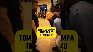 Tommaso Ciampa Tried to RKO Kevin Owens😂 [upl. by Zach]