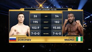 92kg Dorofeev Alexander RUS vs Austine Nnamdi NGR  IBA Champions Night  February 3 2024 [upl. by Elijah]