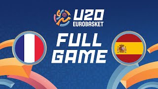 Final France v Spain  Full Basketball Game  FIBA U20 Womens EuroBasket 2024 [upl. by Orelee]