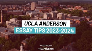 How to Write UCLA Andersons 20232024 Essay Questions [upl. by Werdn987]