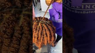 Beautiful Hairstyle 😍braids hairstyles knotlessbraids shorthairstyles fypyoutube support [upl. by Way336]