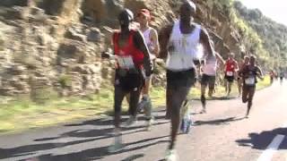 La Course Eiffage du Viaudc de Millau 2012wmv [upl. by Akinihs856]